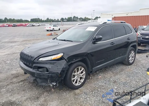 2015 Jeep Cherokee Latitude из США, поврежденный, VIN 1C4PJLCS4FW596746